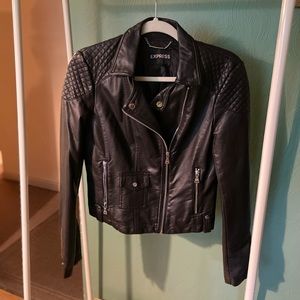 Faux Leather Jacket
